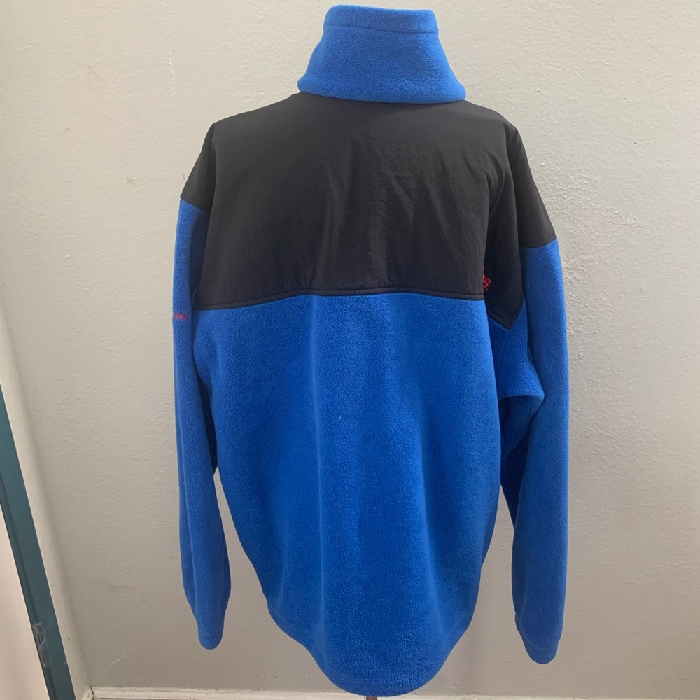 Columbia Jayhawks Full Zip Fleece Men’s Sz XL - Picture 8 of 12
